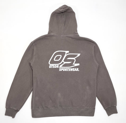 Heavy Faded Hood - Grey